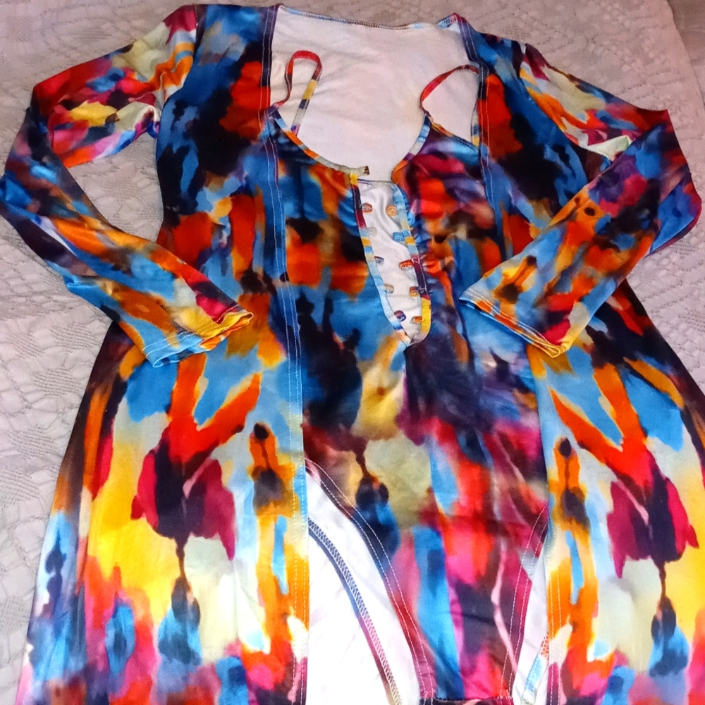 Swimsuit with cover up